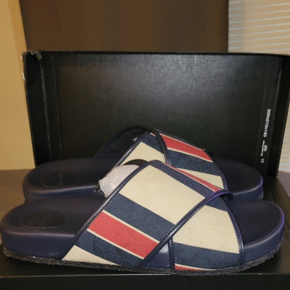 Coach men crossover sandals - Picture 2 of 10